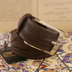 کمربند چرم (zivik) کد 358