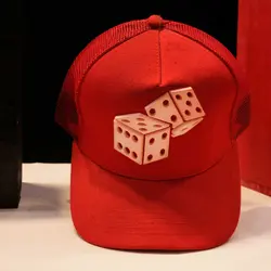 کلاه بیسبالی طرح تاس کد 136