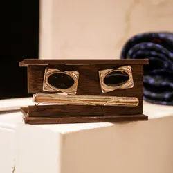 ست کراوات و دکمه سر آستین کد 201