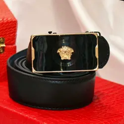 کمربند چرم مردانه ورساچه کد 271