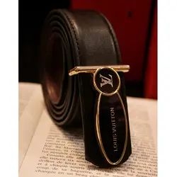 کمربند چرم مردانه لویی ویتون کد 276