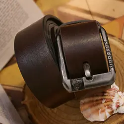 کمربند چرم مردانه مدل ورساچه کد 312