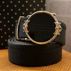 کمربند چرم مردانه ریلی کد 348