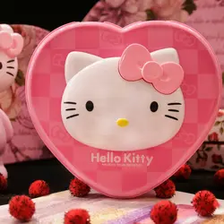 جعبه جواهرات موزیکال طرح قلبی هلو کیتی کد 314