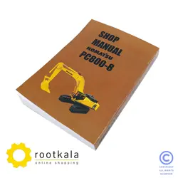 کتاب تعمیرات بیل مکانیکی کوماتسو PC800-8