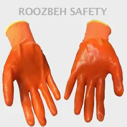 دستکش صنعتیTangwangمدل کف مواد ژله ای