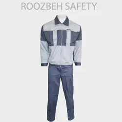 کاپشن و شلوار مهندسی سبلان مدل Silver طوسی استخوانی