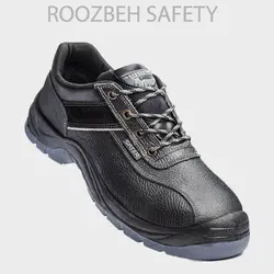کفش ایمنی ساق کوتاه فکس مشکی