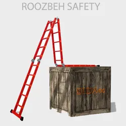 نردبان 20 پله آسانکار مدل As4p20