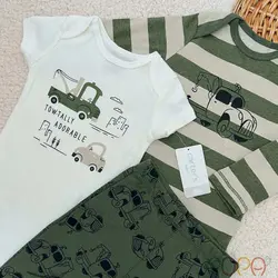 ست بادی و شلوار نوزادی کارترز