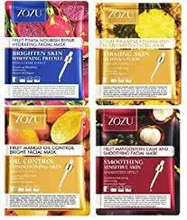 ماسک ورقه ای صورت ZoZu Fruit Mangosteen Calm and Smoothing