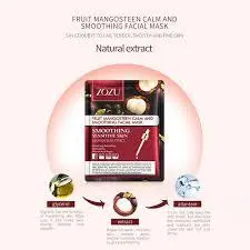 ماسک ورقه ای صورت ZoZu Fruit Mangosteen Calm and Smoothing