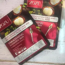 ماسک ورقه ای صورت ZoZu Fruit Mangosteen Calm and Smoothing