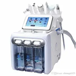 دستگاه هیدرافیشیال7 کاره موتور سنگین و ابریژن(اکواجت)کره اصل با یکسال گارانتی7-in-1 hydrofacial device