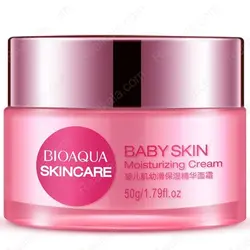 کرم روز و شب کلاژن ساز و آبرسان قوی بی بی اسکین بیوآکواBIOAQUA Brand Baby Skin Moisturizing Face Cream