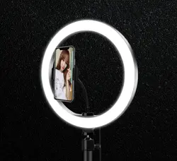 رینگ لایت پایه دار حرفه ای مدل Ring Light cxb-260