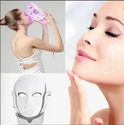 ماسک ال‌ای‌دی صورت و گردن LED Beauty Mask