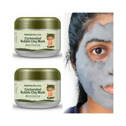 ماسک حبابی کربن مغذی و پاک کننده پوست بیواکواBIOAQUA Carbonated Bubble Mask