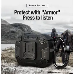 کاور محافظ ایرپاد پرو ۲ نیلکین Nillkin AirPods Pro 2 Bounced Pro Case