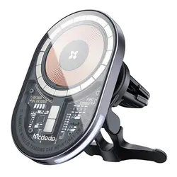 هولدر و شارژر بی سیم مگ سیف گوشی موبایل داخل خودرو مک دودو MCDODO CH-2340 Magnetic Wireless Charger Car