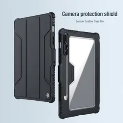 کیف تبلت سامسونگ Tab S7 نیلکین مدل Nillkin Bumper Leather cover
