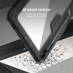 کیف تبلت سامسونگ Tab S7 نیلکین مدل Nillkin Bumper Leather cover