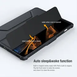 کیف تبلت سامسونگ Tab S7 نیلکین مدل Nillkin Bumper Leather cover