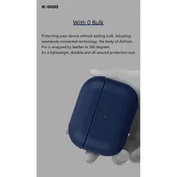 کاور چرمی ایرپاد پرو کی دوو K-Doo Leather AirPods Pro case