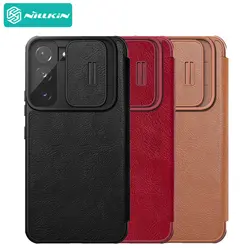کیف چرمی نیلکین اس ۲۲ پلاس Nillkin Qin Pro Leather Case S22 Plus