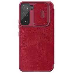 کیف چرمی نیلکین اس ۲۲ پلاس Nillkin Qin Pro Leather Case S22 Plus