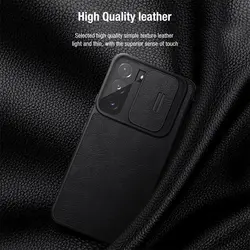 کیف چرمی نیلکین اس ۲۲ پلاس Nillkin Qin Pro Leather Case S22 Plus