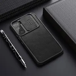 کیف چرمی نیلکین اس ۲۲ پلاس Nillkin Qin Pro Leather Case S22 Plus