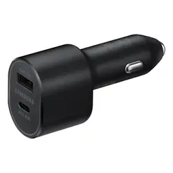 شارژر فندکی اصلی سامسونگ 45 وات (EP-L5300 Super Fast Dual Car Charger (45W+15W