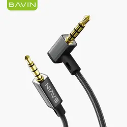 کابل AUX انتقال صدا Bavin Aux26 3.5mm AUX Cable 1m