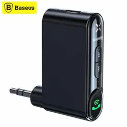 گیرنده بلوتوث اتومبیل بیسوس Baseus Qiyin AUX Car Bluetooth Receiver WXQY-01