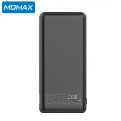 پاوربانک وایرلس مومکس  ۱۰۰۰۰ میلی آمپر Momax IP89 QPower minimal PD QC3.0 Power Bank Wireless