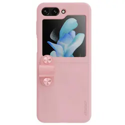 قاب سیلیکونی نیلکین Z Flip 5 مدل Nillkin Flex Flip Finger Strap liquid silicone case