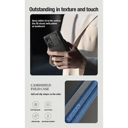 قاب نیلکین Samsung Z Fold 5 دارای جای قلم مدل Nillkin Camshield Fold Pen holder