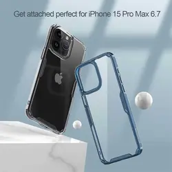 قاب محافظ نیلکین آیفون ۱۵ پرو مکس Nillkin TPU Pro Case iPhone 15 pro max