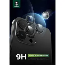 محافظ لنز دوربین گرین iPhone 15 Pro برند Green Lion HD Plus Camera Lens