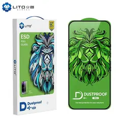 گلس لیتو توری دار آیفون 15 پرو مکس Glass Lito D+ Pro Dustproof Apple iPhone 15 Pro Max