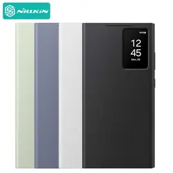 کیف هوشمند اصلی S24 Ultra سامسونگ Samsung Galaxy S24 Ultra S-View Wallet Case