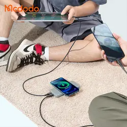 پاوربانک مگ سیف مک دودو ۱۰۰۰۰ میلی آمپر ساعت Mcdodo mc-5590 3in1 Magnetic Wireless Charger
