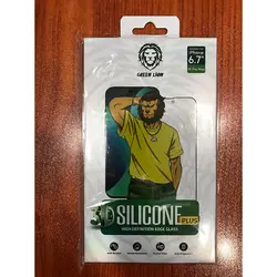 گلس لبه سیلیکونی iPhone 14 Pro Max گرین لاین Green Lion Silicone Edge Glass
