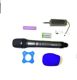 میکروفون بیسیم تک کانال دستی مدل: BAYER-101 - رویال وکال