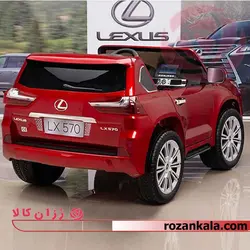 ماشین شارژی لکسوس LX570 مدل M259-مانیتور دار