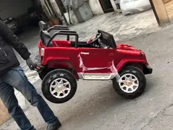 ماشین شارژی جیپ دو نفره چهار موتور متالیک مدل ZR 5303