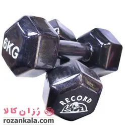 دمبل رکورد 6 کیلوگرم
