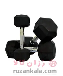 دمبل شش ضلعی PSH مبارز 10 کیلوگرم