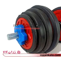 دمبل متغیر حرفه ای رنگی 10 کیلویی TS-جفت برند RKsport